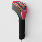 32e luchtverdedigingsschild golfheadcover (Schuin)