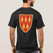32e militaire luchtverdedigingscommando t-shirt (Achterkant)