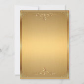 32e verjaardag, 32e verjaardag, Royal Cheetah gold Kaart (Achterkant)