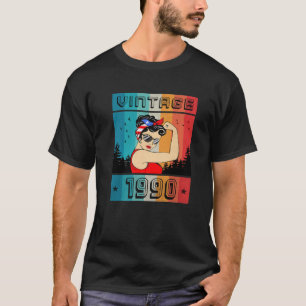 32e verjaardag Gift 32 jaar oud voor vrouwen Retro T-shirt