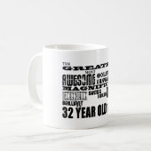 32e verjaardag van de grootste 32e verjaardag koffiemok (Voorkant links)