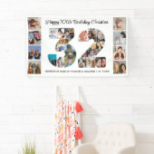 32e verpartij Foto Collage nummer 32 Spandoek (Insitu)