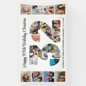 32e verpartij Foto Collage nummer 32 Spandoek (Verticaal)