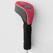 32nd Air Defense Command-veteraan  Golfheadcover (Schuin)