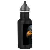 32oz met Amerikaans Eagle Face Waterfles (Links)