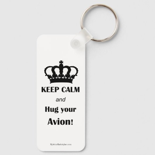 32S Model Avion Travel Trailer Key Fob Sleutelhanger (Achterkant)