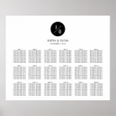 32x26-inch horizontale sessieschema - Olivia & Jus Poster (Voorkant)