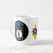 330e RRC - Det 8 Pleiku - ASA Vietnam Veteraan Koffiemok (Voorkant links)