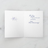 3315 Gelukkig 1e trouwfeest Kaart (Binnen)