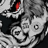 331 Wolf Pack Luchtmacht Basistraining Afstuderen T-shirt