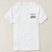 331 Wolf Pack Luchtmacht BMT Afstuderen LICHT Kleu T-shirt (Design voorkant)