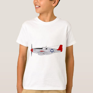 332e vuursteentje - Rode zeilen - Tuskegee Airmen T-shirt