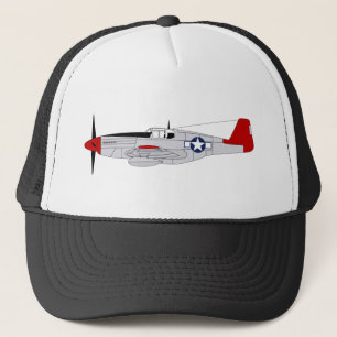 332e vuursteentje - Rode zeilen - Tuskegee Airmen Trucker Pet