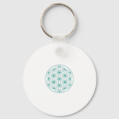 333 Angel Number Spiritual Awareness Sleutelhanger (Achterkant)