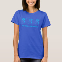 333 (ANGEL NUMBER) Synchronicity, Blue -