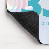 333 Engel begeleiding bevestiging manifestatie Muismat (Hoek)