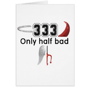 333 Half Slecht