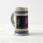 333 - HET ANGEL NUMMER (Nebulas), 18oz Stein Bierpul (Voorkant links)