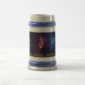 333 - HET ANGEL NUMMER (Nebulas), 18oz Stein Bierpul (Center)