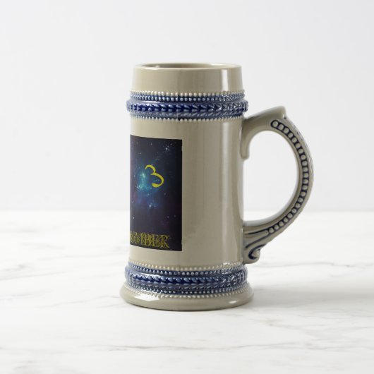 333 - HET ANGEL NUMMER (Nebulas), 18oz Stein Bierpul (Rechts)