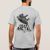 335e FS met Strike Eagle - lichtgekleurd T-shirt (Achterkant)