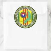 335ste RRC 2 - ASA Vietnam Ronde Sticker (Tas)