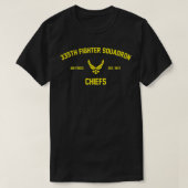335th Fighter Squadron Chiefs T-shirt (Design voorkant)