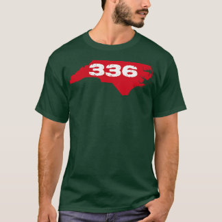 336 Rood en wit T-shirt