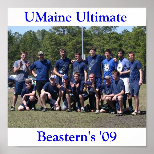 3383710838_e345dd635e_o, UMaine Ultimate, Beast... Poster (Voorkant)
