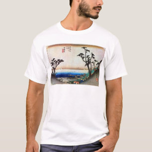 33. 白 賀, 広 重 Shirasuka-juku, Hiroshige, Ukiyo-e T-shirt