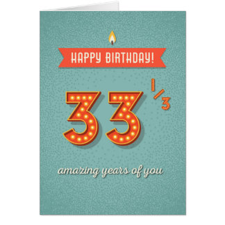 33 1/3 geweldige jaren