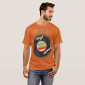 33 45 78  Retro Vinyl Record Platenspeler T-shirt (Voorkant volledig)