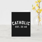 33 AD Christelijke Religie Kaart (Gele Bloem)