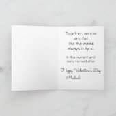 *~* 33 AP51 Love Boat Hearts Romantische Valentijn Feestdagen Kaart (Binnen)