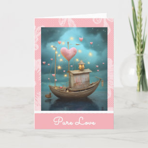 *~* 33 AP51 Love Boat Hearts Romantische Valentijn Feestdagen Kaart