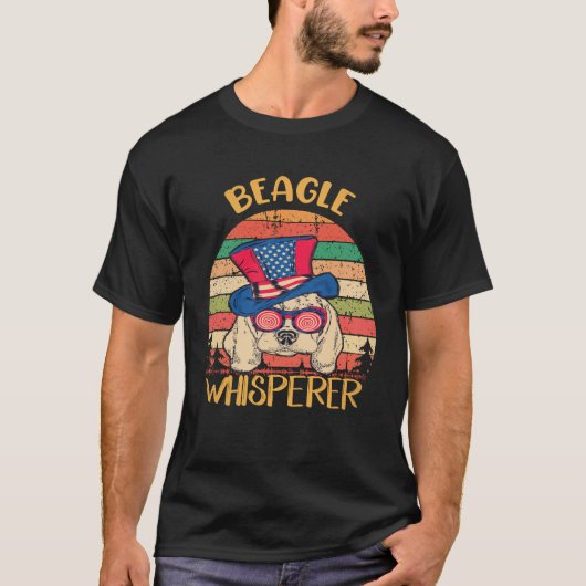 33 Beagle Fluisteraar Beagle T-shirt (Voorkant)