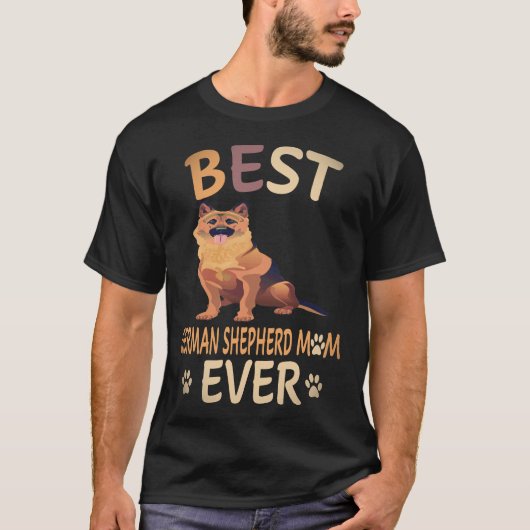 33 Beste Duitse Herdersmoeder Ooit Duitse Herder T-shirt (Voorkant)