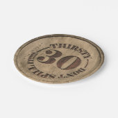 33 Borden papier Papieren Bordje (Gekanteld)