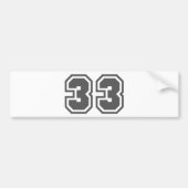 33 BUMPERSTICKER (Voorkant)