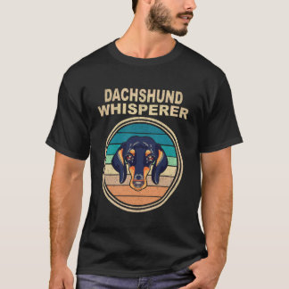 33 Dachshund Fluisteraar Vintage T-shirt