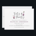 33 e 30e verjaardag uitnodiging<br><div class="desc">30 en 30 e verjaardag uitnodiging. Waterverf drink illustraties. Prachtig modern design.</div>