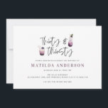 33 e 30e verjaardag uitnodiging<br><div class="desc">30 en 30 e verjaardag uitnodiging. Waterverf drink illustraties. Prachtig modern design.</div>