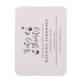 33 e 30e verjaardag uitnodiging magneet (Verticaal)