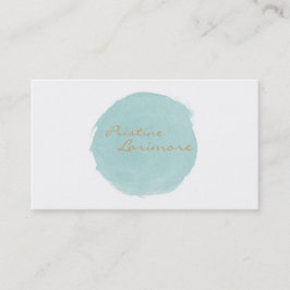 33 Elegant Waterverf Visitekaartje