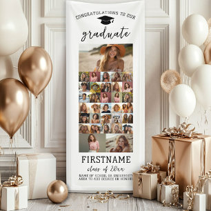 33 Foto - Afstuderen Modern Minimaal Wit Spandoek