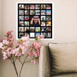 33 Fotosjabloon Aangepast aangepast Collage Poster<br><div class="desc">33 Fotosjabloon Gepersonaliseerd aangepast poster voor aangepaste kleuring uit Ricaso - perfecte keepnaam - verander de achtergrondkleur door op "verder aanpassen" te klikken</div>