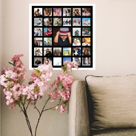 33 Fotosjabloon Aangepast aangepast Collage Poster