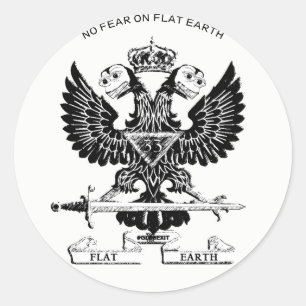 33 GRAAD Dubbele kop Fepe Sticker