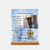 33 graden Mason Memorial Foto Acryl Bord (Voorkant)