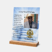 33 graden Mason Memorial Foto Acryl Bord (Hoek)